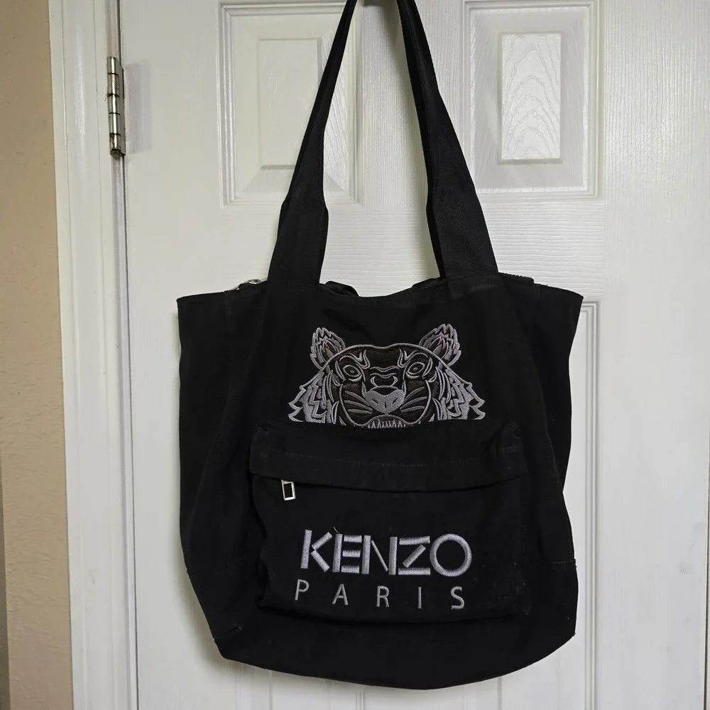 Kenzo Tiger Tote Bag Tasche Nylon Wie‎ Neu
